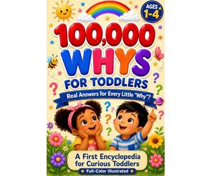 100,000 Whys for Toddlers 1-4: Real Answers for Every Little “Why”? - A Full-Color Illustrated First Encyclopedia for Curious Toddlers and Parents Who Want to Say More Than “Because”