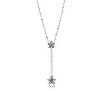 100% 1: 1 Encanto Collar de Colgantes Bloqueo tu Collar de promesas te Amo Margaritas deslumbrantes