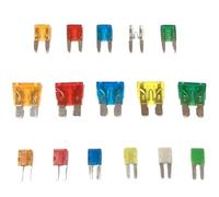 100-10 piezas, fusibles medianos M2 for automóvil, fusible tipo cuchilla automotriz 1a 2a 3a 5a 7.5a 10a 15a 20a 25a 30a 35a 40a 50a(35A,10PCS,Miniature)