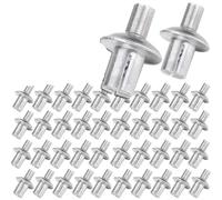 100-10 Uds. Remaches de expansión de accionamiento de martillo expansión de percusión tornillos de rosca de aluminio for clavos sujetadores(20PCS,5x9mm)