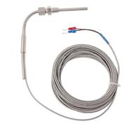 -100~1250°C Sensores de temperatura EGT de acero inoxidable Termopar K for sonda de temperatura de gases de escape del motor 1/8" NPT(5M)