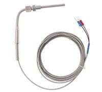 -100~1250°C Sensores de temperatura EGT de acero inoxidable Termopar K for sonda de temperatura de gases de escape del motor 1/8" NPT(For 3M)