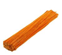100/200/300/400/500 Uds. Limpiadores de tuberías con tallos chenilla for niños, tiras palo felpa, juguete artesanal educativo, suministros hechos a mano DIY para Hacer Flores(Gold,100 pcs)