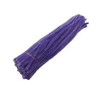 100/200/300 Uds. Varillas de Chenilla Limpiador de tuberías Tallos de Chenilla DIY for Decoraciones artesanales Creativas de Arte DIY(Deep Purple,300PCS)