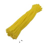 100/200/300 Uds. Varillas de Chenilla Limpiador de tuberías Tallos de Chenilla DIY for Decoraciones artesanales Creativas de Arte DIY(Yellow,300PCS)