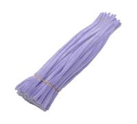 100/200/300 Uds. Varillas de Chenilla Limpiador de tuberías Tallos de Chenilla DIY for Decoraciones artesanales Creativas de Arte DIY(Light Purple,100pcs)