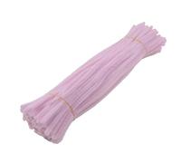 100/200/300 Uds. Varillas de Chenilla Limpiador de tuberías Tallos de Chenilla DIY for Decoraciones artesanales Creativas de Arte DIY(Pink,300PCS)