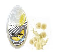100/200 cápsulas aromáticas para Cápsulas De Mentol Bolitas Aromáticas Para Mentolado Con Un Sabor Inolvidable (La leche de plátano,100 cápsulas)