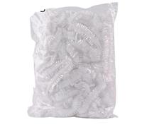100/200 piezas de cubiertas for gorros ducha, accesorios baño, impermeables for el cabello, productos Para Hogares, Hoteles(White,100pcs)