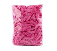 100/200 piezas de cubiertas for gorros ducha, accesorios baño, impermeables for el cabello, productos Para Hogares, Hoteles(Pink,200pcs)