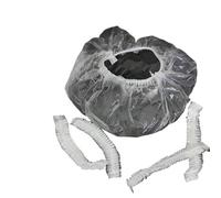 100/200 piezas Gorro de ducha for niños con malla elástica for el cabello Placa plástico Para Hogares, Hoteles(200pcs)