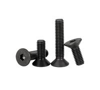 100/200 Uds DIN7991 Tornillo De Cabeza Avellanada Plana Hexagonal M1.6 M2 .5 Perno Acero Aleación Grado 10,9(8mm,M2-100pcs)