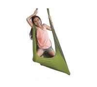 (100*280CM, Green) Aerial Yoga Therapy Swing Set & Hammock Kit For Flexibility & Pain Relief