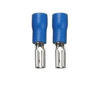 100/50/10 piezas Terminal de crimpado hembra 2,8 mm, 4,8 mm, 6,3 mm Conector de cable de horquilla aislado Enchufe de cable eléctrico(2.8mm blue Female,50pcs)