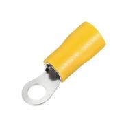 100/50/10 Uds. Terminal de engarzado de anillo de M4-M8 RV5.5 amarillo 12-10AWG conector de Cable eléctrico aislado(RV5.5-4,10pcs)
