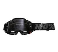 100% Accuri II OTG Essential Gafas de motocross, negro-gris