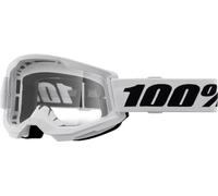 Gafas de cross Strata 2 100% Blanco Blanco