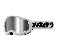 Gafas de cross Strata 2 100% Blanco Blanco