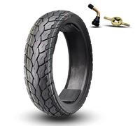 100/60-12 Neumático sin Cámara for Patinete 6PR, 100/60/12 Prueba de Pinchazos y Antiexplosión, Dibujo Antideslizante for Delantero/Trasero, Carga 364 Libras, Presión 280 kPa