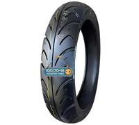 100/70-16 Tire 53L 280 KPA, 100 70 16 Street tread Tire with Street Tread Design Used for Daily Commuting on Various Roads