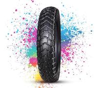 100/80-17 Tire and Tube Set | 100/80/17 with Low Knobby Tread | 100 80 17 All-Terrain Tread Tires