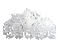 100-800 piezas de espaciadores baldosas 0,35/0,5/1/1,5/2/2,5/3 mm, clips for sistema nivelación cerámica, herramientas construcción y para Paredes De Pisos Pisos(400Pcs,1.0mm)