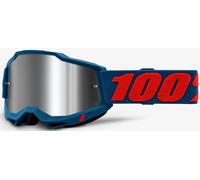 100% Accuri 2 Extra Odeon Gafas de motocross, rojo-azul para Hombres