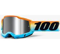 100% Accuri 2 Extra Sunset Gafas de motocross, azul-naranja
