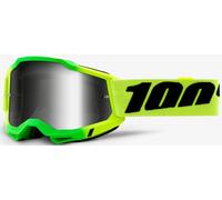 100% Accuri 2 Extra Travis Gafas de motocross, verde-amarillo para Hombres
