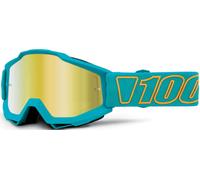 100% Accuri Extra Galak Gafas de Motocross, turquesa para Hombres