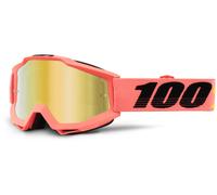 100% Accuri Extra Rogen Gafas de motocross, amarillo para Hombres