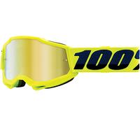 100% Accuri II Essential Gafas de motocross juveniles, amarillo