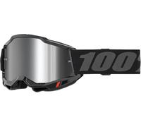 100% Accuri II Essential Gafas de motocross juveniles, negro