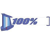 100% Accuri II V2 Chrome Essential Gafas de motocross, azul/blanco