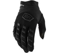 100% Airmatic Guantes de bicicleta, negro, Talla M