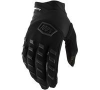 100% Airmatic Guantes de bicicleta, negro, Talla XL