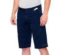 100% Airmatic Pantalones cortos de bicicleta, azul, tamaño 38 para Hombres