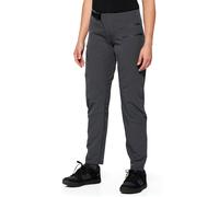 100% Airmatic Pantalones de bicicleta para damas, gris oscuro, Talla M