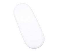 100% algodón bebé Moisés Cesta sábana Bajera/Jersey Forma Oval Hoja (Blanco)