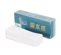 100 almohadillas de limpieza para boquilla de viento de madera, papel de limpieza, secado de botones, papel limpiador absorbente para mantenimiento de flauta de saxofón