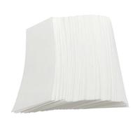 100 almohadillas para boquilla de viento de madera, papel de limpieza, secado de botones, papel limpiador absorbente para flauta de saxofón, mantenimiento de clarinete