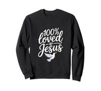 100% Amado por Jesús Paloma Paz Sudadera