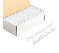 100 anillos de encuadernación de documentos multifuncionales, bobinas de metal con múltiples agujeros para estudiantes, profesores, suministros escolares, carpetas de documentos de reuniones