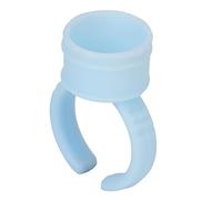 100 Anillos de Pigmento, Desechables para Tatuaje de Cejas, Portavasos de Tinta para Microblading, Extensiones de Pestañas, Copa de Anillo de Pegamento, Copa de Anillo de Tinta para Tatuaje, Suministr