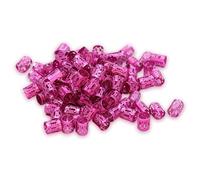 100 anillos de sujeción de pelo de aluminio para estilos protectores, agarre antideslizante, accesorios de salón cómodos de uso diario, actuaciones escénicas, accesorios para el cabello