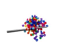 100 anillos para patas de pájaro para loros, pinzones y canarios, diámetro de 3 mm, 4 mm, 5 mm y 2 mm.,3mm