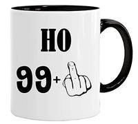 100 años regalo I 99 +1 - Taza/taza idea regalo original de cumpleaños/taza con frase y diseño divertido