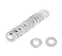 100 arandelas planas de acero inoxidable 304 de 11 mm x 20 mm x 2 mm para tornillos