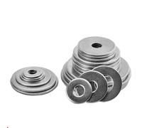 100 arandelas planas grandes, arandelas metálicas M4 for tornillos y pernos.(M4*16 * 1)