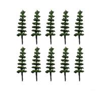 100 Árboles de para modelo N Escala 1:160 Torres Verdes 50mm para Maquetas Ferroviarias y Paisajismo DIY